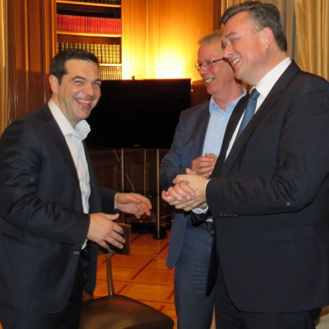 Roemer, Tsipras en Kox