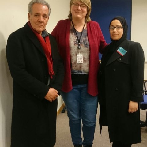 In februari 2018 bezocht de vader van Nasser Zafzafi het Europees Parlement