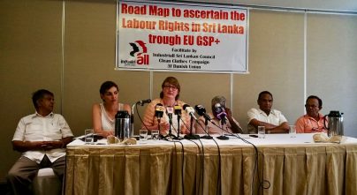 GSP+ persconferentie Sri Lanka